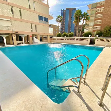 Aisa Piso 4º Primera Línea De La Playa De San Juan Piscina Apartamento