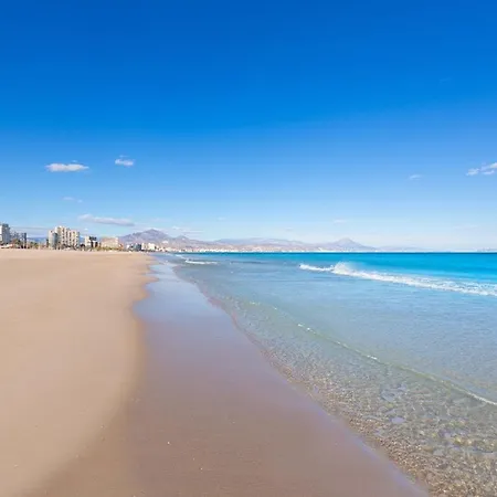 Aisa Piso 4º Primera Línea De La Playa De San Juan Piscina Apartamento *